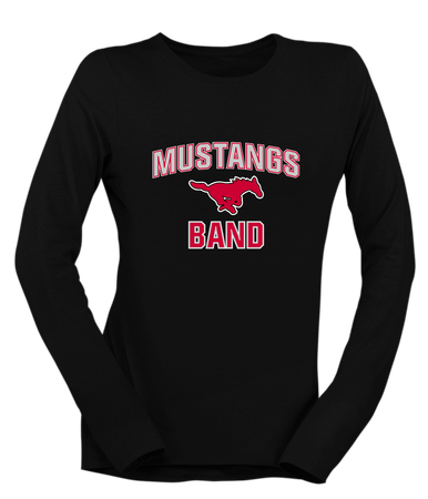 North Shore Mustangs Band # 1 Women's Premium LS T-Shirt