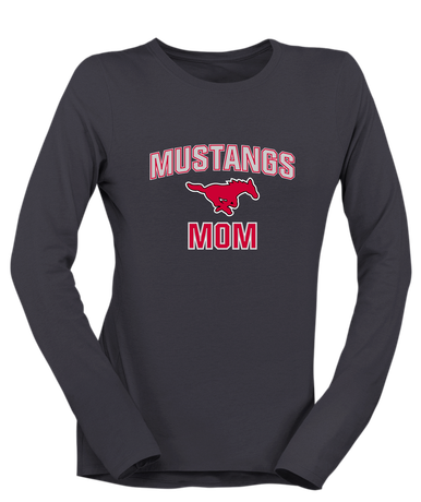 North Shore Mustangs Mom Women's LS T-Shirt