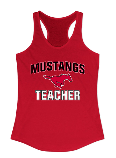 North Shore Mustangs Teacher Women's Tank Top