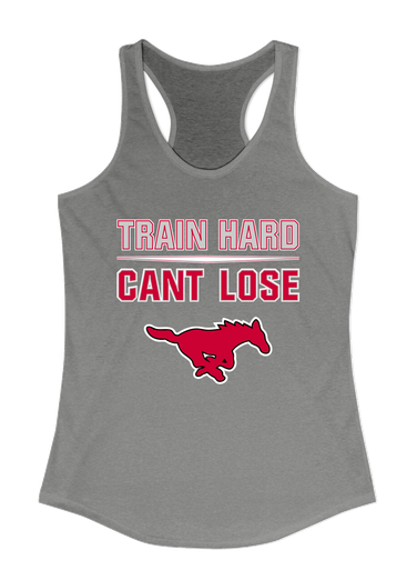 North Shore Mustangs Train Hard, Can't Lose Women's Tank Top