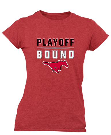 North Shore Mustangs Playoff Bound Women's Premium SS T-Shirt