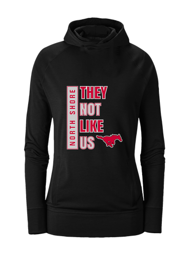 North Shore Mustangs They Not Like Us #1 Women's Hoodie