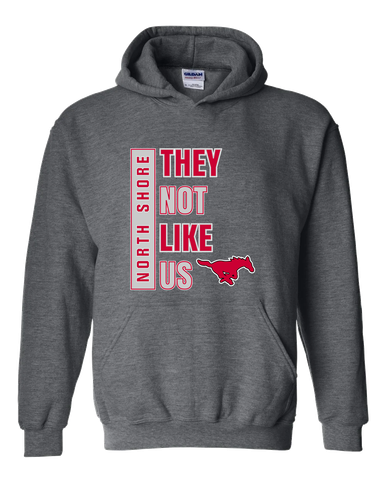 North Shore Mustangs They Not Like Us #1 Men's Hoodie