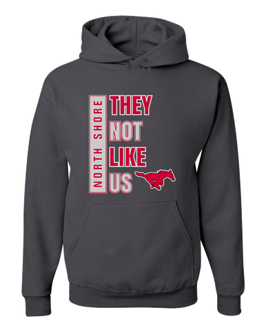 North Shore Mustangs They Not Like Us #1 Men's Premium Hoodie
