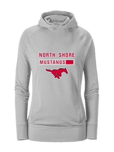 North Shore Mustangs Mascot #7 Women's Hoodie