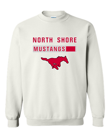 North Shore Mustangs Mascot #7 Men's Sweatshirt