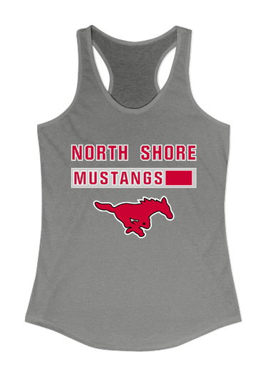 North Shore Mustangs Mascot #7 Women's Tank Top