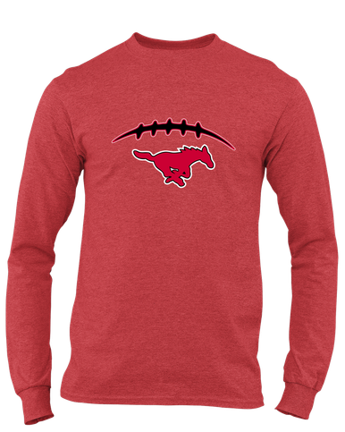 North Shore Mustangs Football #2 Men's LS T-Shirt