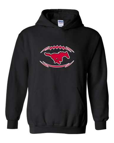 North Shore Mustangs Football #3 Men's Hoodie