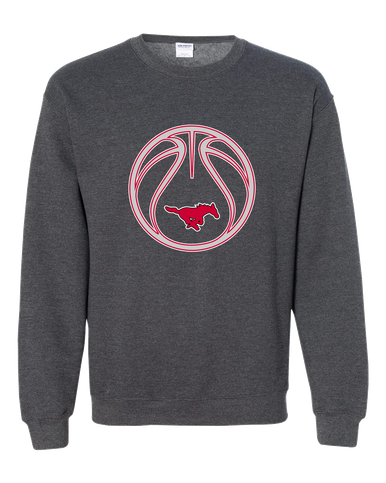 North Shore Mustangs Basketball #2 Men's Sweatshirt