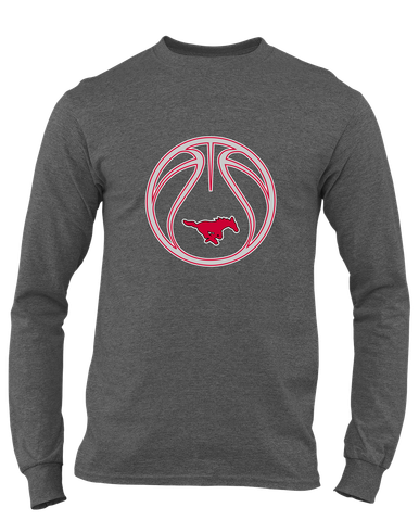 North Shore Mustangs Basketball #2 Men's Premium LS T-Shirt
