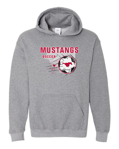 North Shore Mustangs Soccer #2 Men's Hoodie