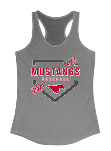 North Shore Mustangs Baseball #2 Women's Tank Top