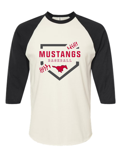 North Shore Mustangs Baseball #2 Men's Baseball T-Shirt