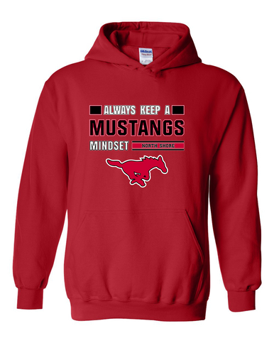 North Shore Mustangs Mindset Men's Hoodie
