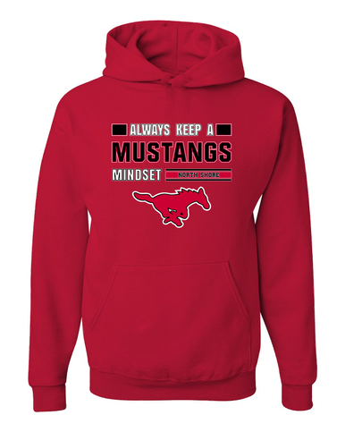 North Shore Mustangs Mindset Men's Premium Hoodie