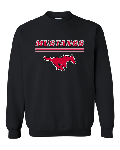 North Shore Mustangs Mascot #8 Men's Sweatshirt