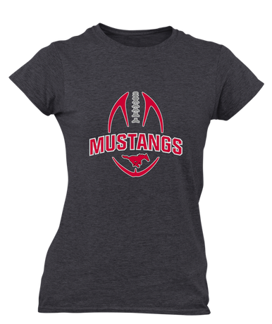 North Shore Mustangs Football #5 Women's SS T-Shirt