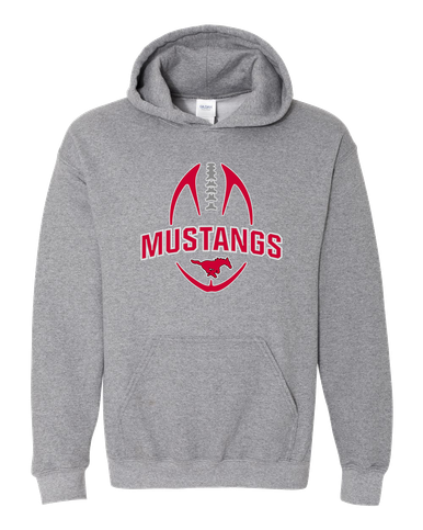 North Shore Mustangs Football #5 Men's Hoodie