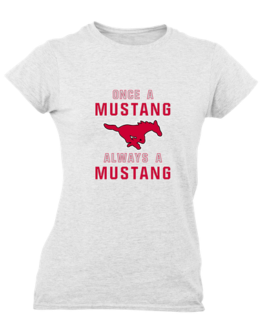 North Shore Mustangs Once A Women's Premium SS T-Shirt