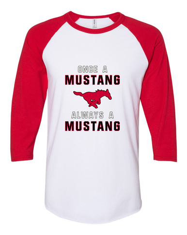 North Shore Mustangs Once A Men's Baseball T-Shirt