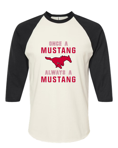 North Shore Mustangs Once A Women's Baseball T-Shirt
