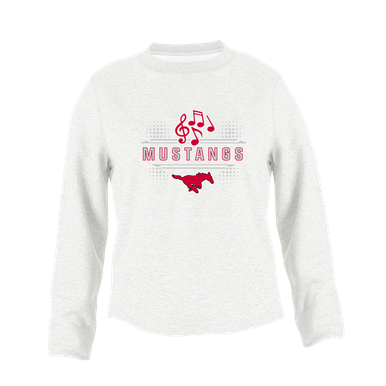 North Shore Mustangs Band # 3 Women's Sweatshirt