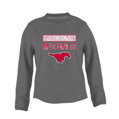 North Shore Mustangs Mascot #9 Women's Sweatshirt