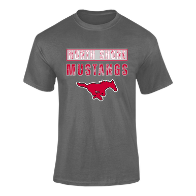North Shore Mustangs Mascot #9 Men's Premium SS T-Shirt
