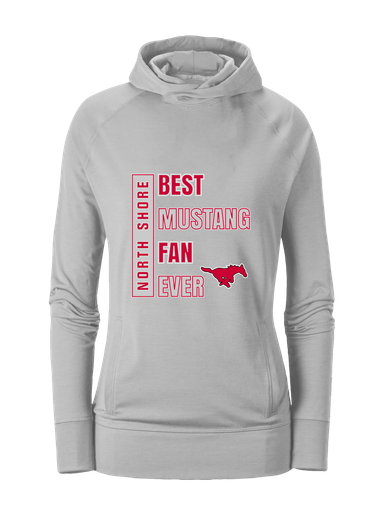 North Shore Mustangs Best Mustang Fan Women's Hoodie