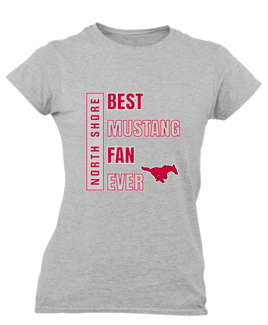 North Shore Mustangs Best Mustang Fan Women's Premium SS T-Shirt