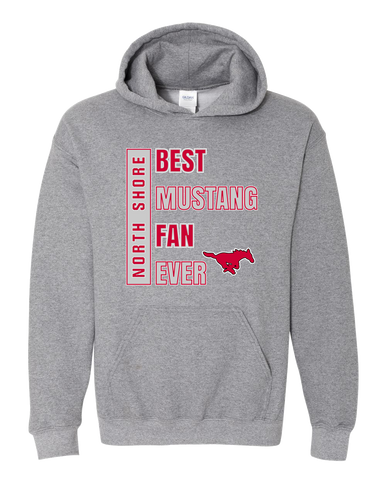 North Shore Mustangs Best Mustang Fan Men's Hoodie