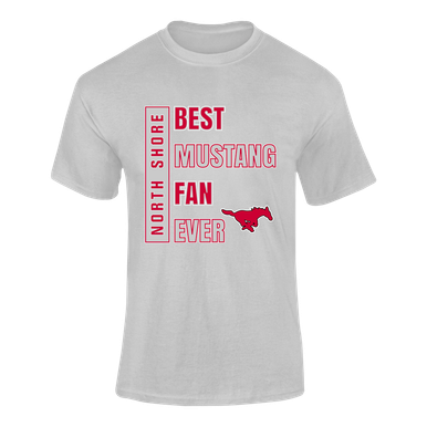 North Shore Mustangs Best Mustang Fan Men's SS T-Shirt