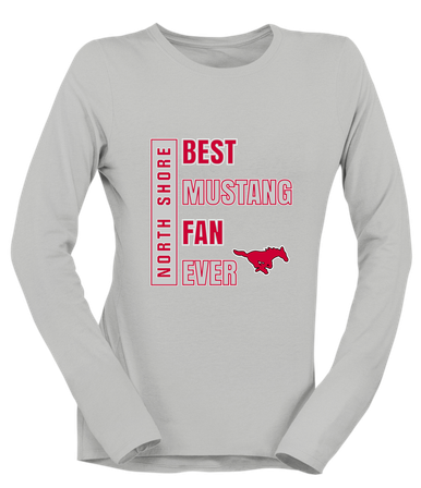 North Shore Mustangs Best Mustang Fan Women's Premium LS T-Shirt