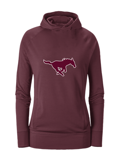Clifton Mustangs Mascot #1 Women's Hoodie