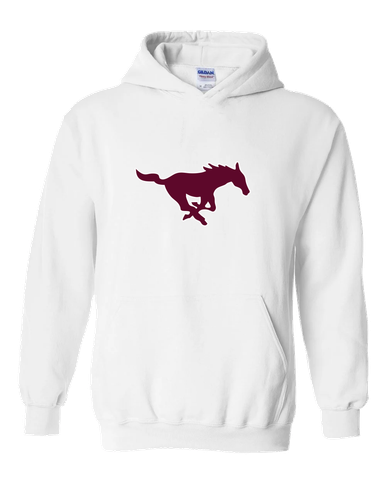 Clifton Mustangs Mascot #1 Men's Hoodie