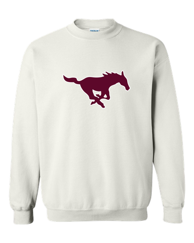 Clifton Mustangs Mascot #1 Men's Sweatshirt