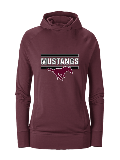 Clifton Mustangs Mascot #5 Women's Hoodie