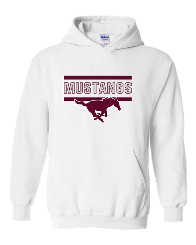 Clifton Mustangs Mascot #5 Men's Hoodie