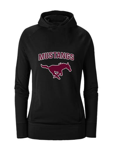 Clifton Mustangs Mascot #6 Women's Hoodie