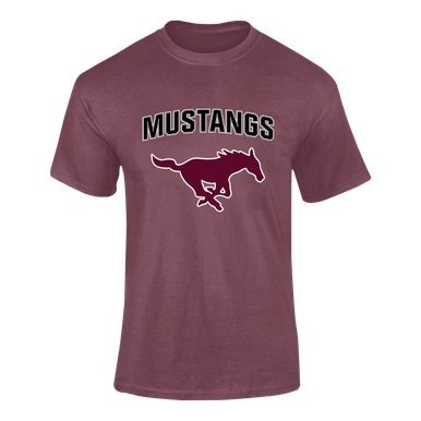 Clifton Mustangs Mascot #6 Men's SS T-Shirt