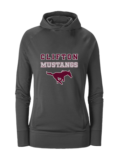 Clifton Mustangs Spirit Women's Hoodie