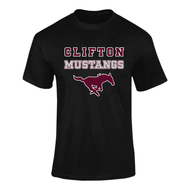Clifton Mustangs Spirit Men's Premium SS T-Shirt
