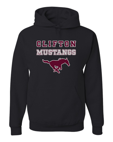 Clifton Mustangs Spirit Men's Premium Hoodie