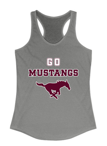 Clifton Mustangs Go Team Women's Tank Top