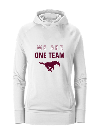 Clifton Mustangs We Are One Team Women's Hoodie
