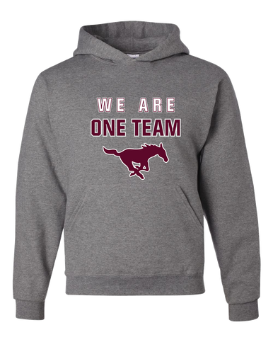 Clifton Mustangs We Are One Team Men's Premium Hoodie