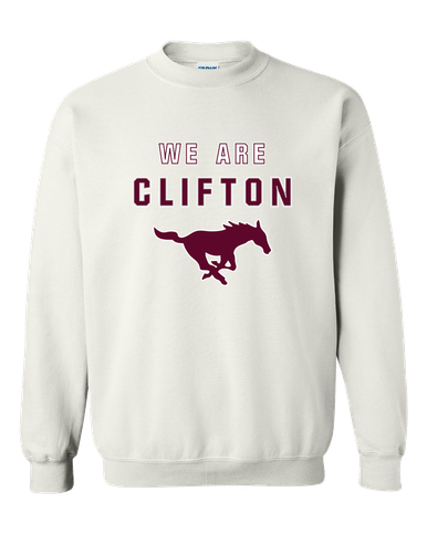 Clifton Mustangs We Are Men's Sweatshirt