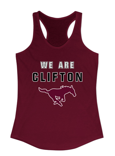 Clifton Mustangs We Are Women's Tank Top