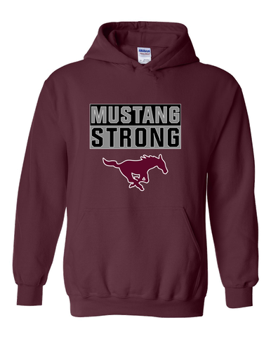 Clifton Mustangs Strong #1 Men's Hoodie